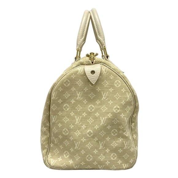 LOUIS VUITTON Speedy 30 Dune Monogram Mini Lin Handbag bran-693-090825 - Picture 3 of 10